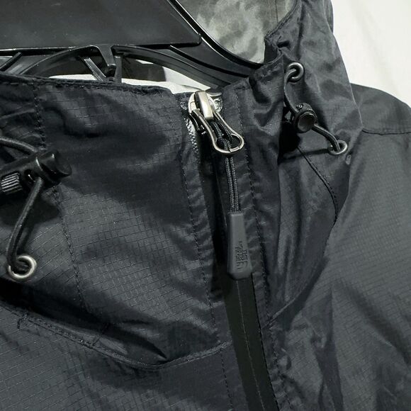 The North Face Mens L Severus Waterproof Rain Jacket Urban Navy Camo MTN Sports - Picture 4 of 12